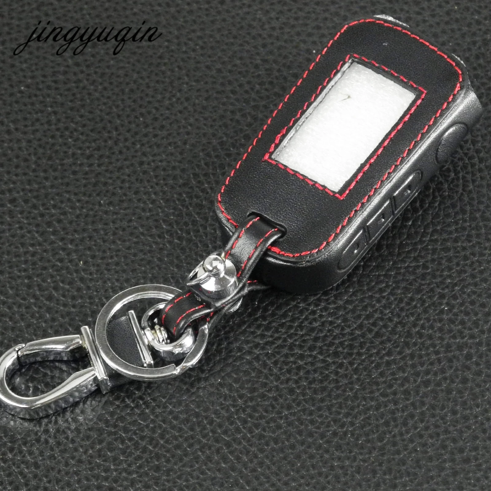 Кожаный чехол для ключей jingyuqin A92 A62 Starline A92/A94/V62/A62/A64 двухсторонняя Автомобильная