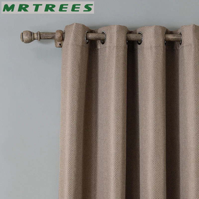 Современные Плотные Шторы для спальни solid linen плотные шторы гостиной Готовые