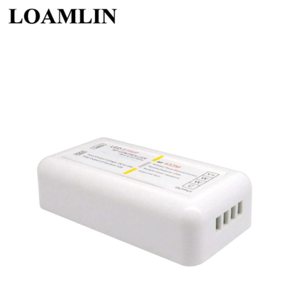 RGB LED RF контроллер Светодиодная лента диммер Цветовая температура DC12 24V 12A RF6 ключ