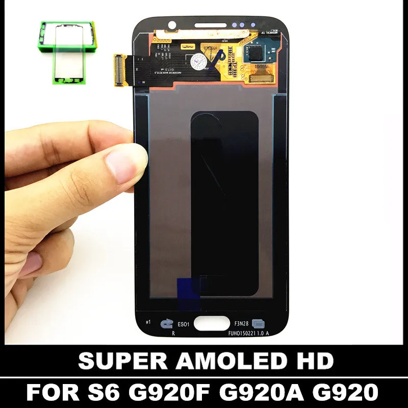 Протестированный сменный ЖК-дисплей для Samsung Galaxy S6 G920 G920F G920FD G920A G920I G920K с