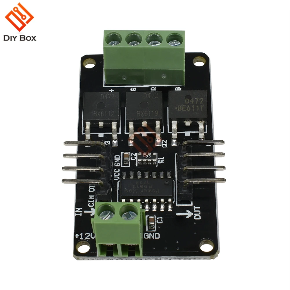 Модуль драйвера светодиодной ленты v1.0 для Arduino STM32 AVR 12 В постоянного тока 5 MCU