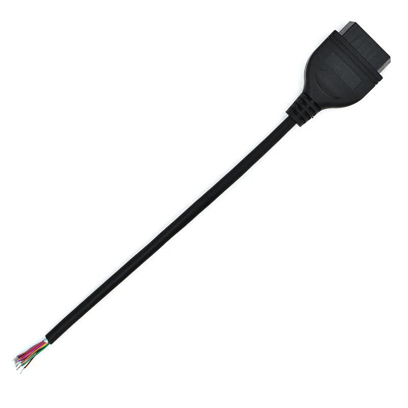 30 см OBD OBD2 16Pin Женский удлинитель открывающий кабель автомобильный