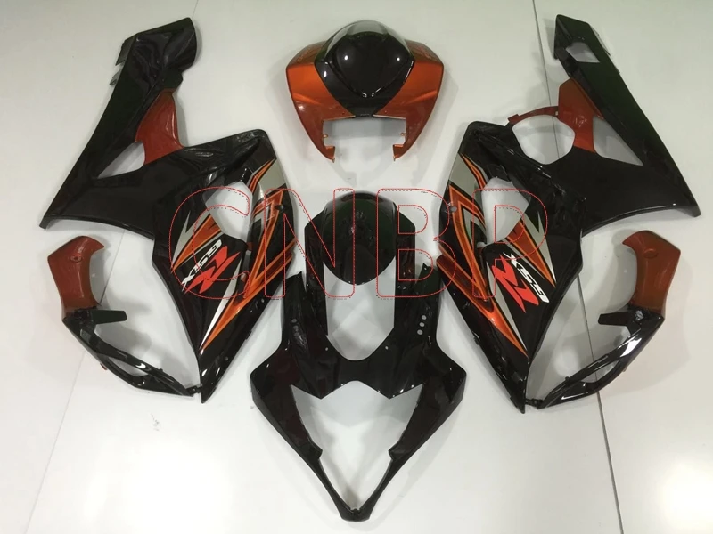 Обтекатели GSXR1000 2005 - 2006 K5 оранжевый черный корпус комплекты для Suzuki Abs обтекатель