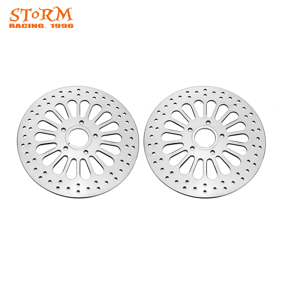 

Motorcycle Front And Rear Brake Disc Rotor Set For HARLEY Touring Softail Sportster Dyna 1984-2013