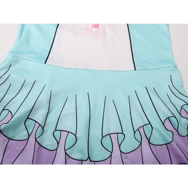 Cute Girls Party Dresses Summer Teen Sleeveless Dress Clothes Cartoon Costume Vestidos For Baby Girl Kids Children's Clothing | Детская