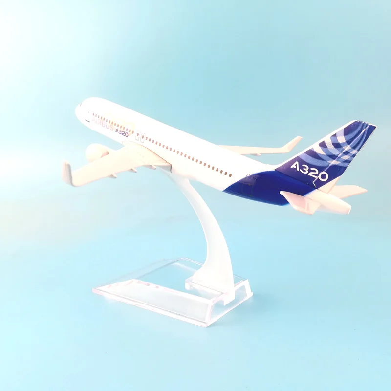 16 см A320 воздушный автобус металлический сплав модель самолета Игрушечная модель самолета самолет подарок на день рождения