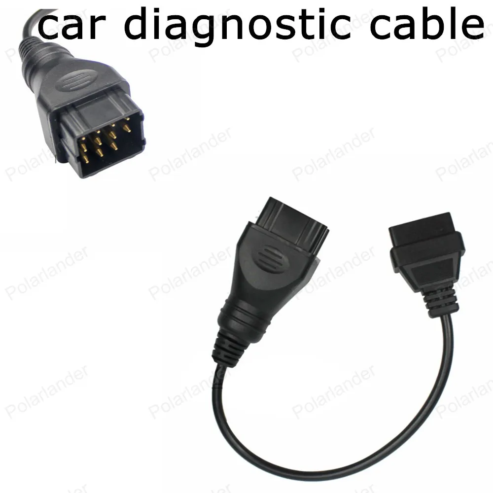 2016 Горячая Распродажа авто разъем сканера для Renault 12pin до 16pin OBD2 кабель сервисный