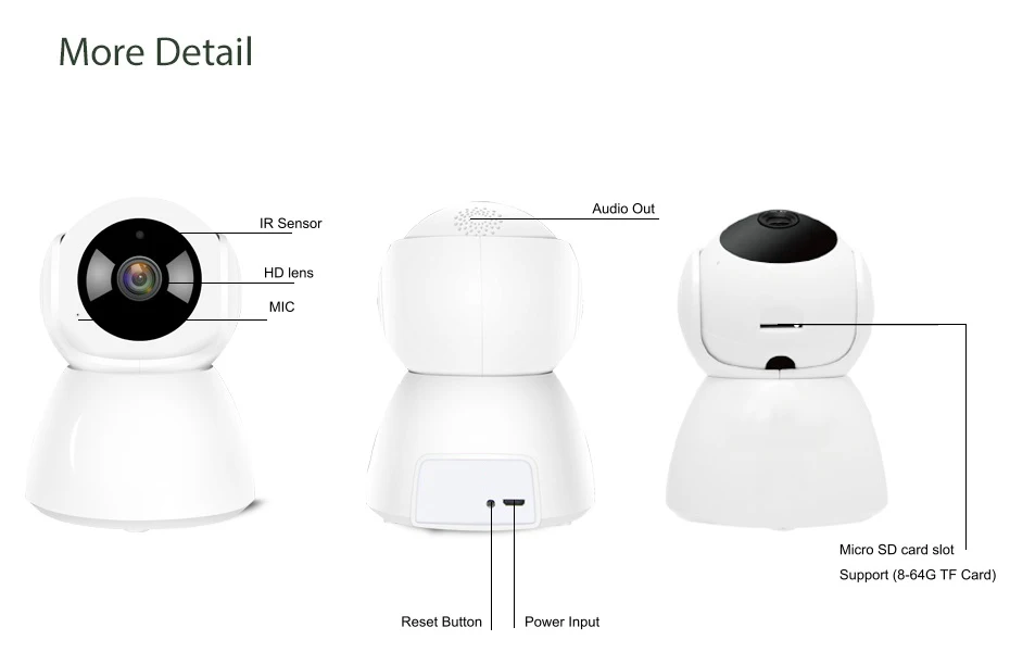 Wi Fi 1080P P2P наружная беспроводная ip камера I R Cut безопасности ночного видения 2.0MP