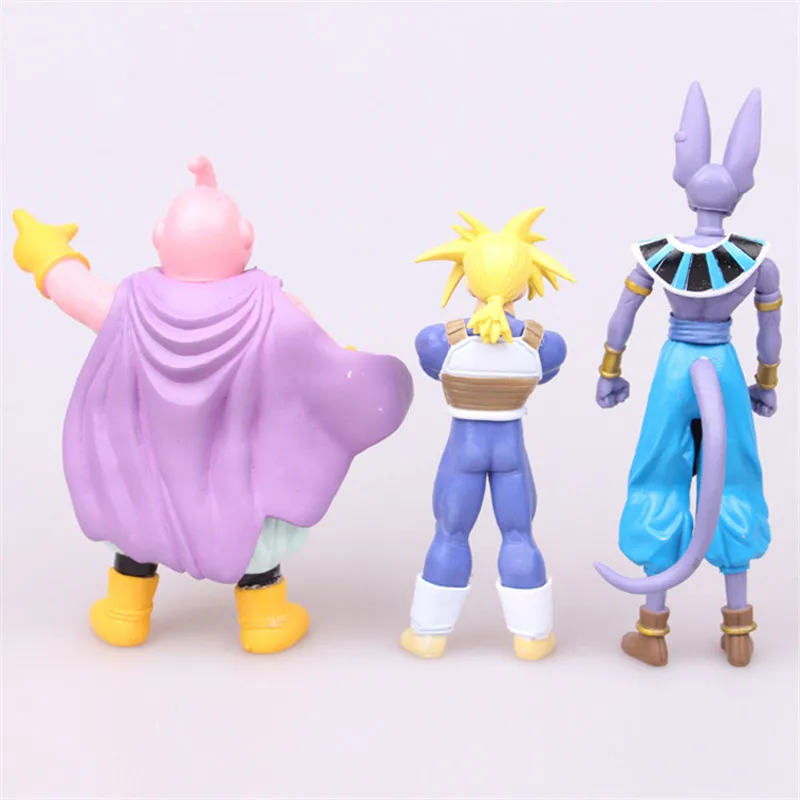 Экшн Фигурка Драконий жемчуг Z трусы Beerus Goku Majin Buu ПВХ Коллекционная модель