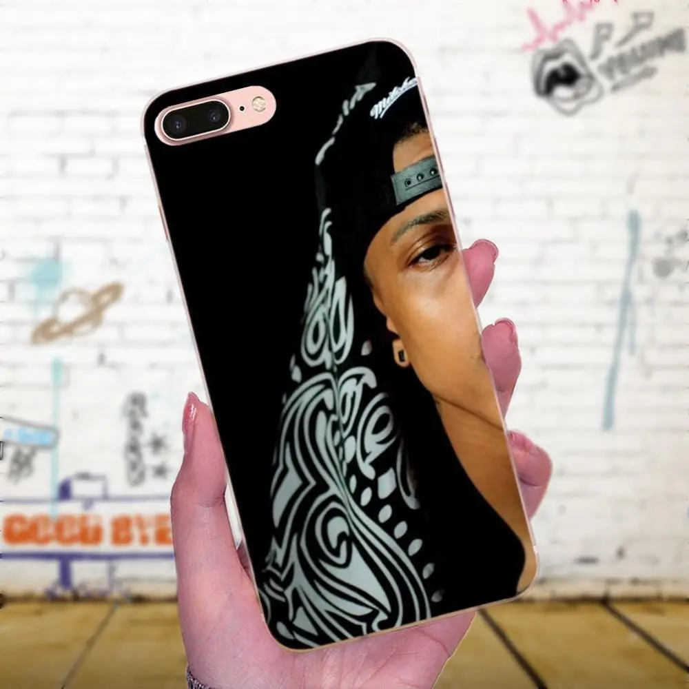 ТПУ чехол для мобильного телефона Pop Signer August Alsina Music Star Apple iPhone 4 4S 5 5C 5S SE 6 6S 7 8 Plus X XS