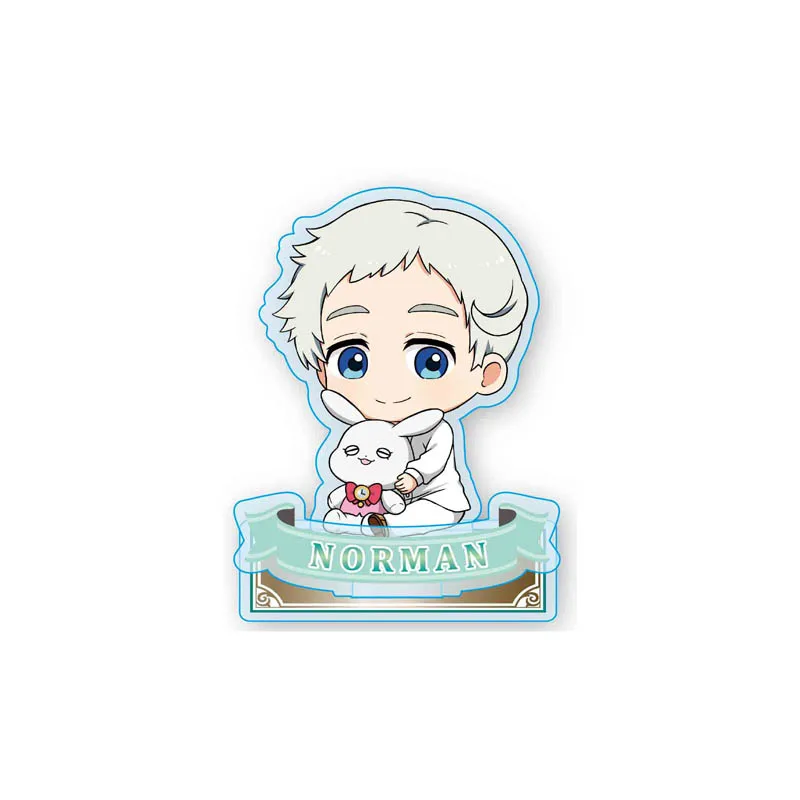 Аниме обещанный Neverland Дисплей Стенд фигура модель пластина держатель мультфильм Yakusoku нет Neverland Рисунок Коллекция подарок