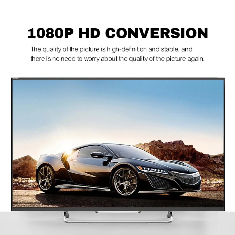 HDMI к VGA адаптер папа RGB Женский цифровой аналоговому Видео Аудио конвертер кабель