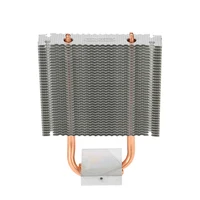 motherboard northbridge cooler 2 heatpipes radiator aluminum heatsink southbridge support 80mm cooling fan for desktop