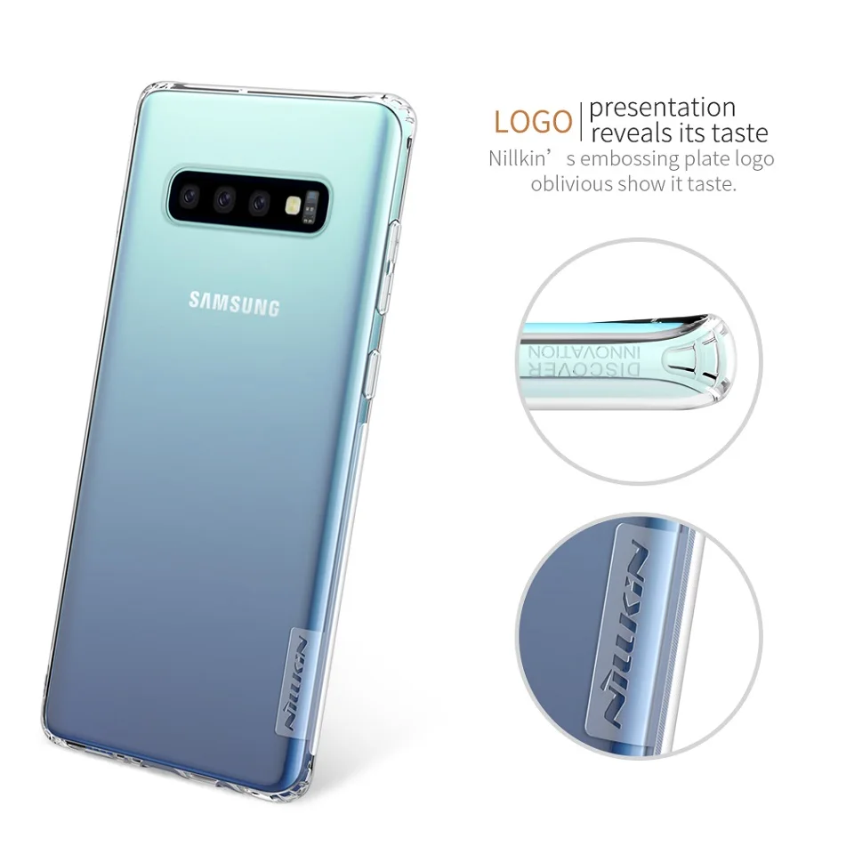 Мягкий чехол NILLKIN из ТПУ для Samsung Galaxy S10e / S10 Plus накладка 5 8 дюйма/6 11 4 дюйма