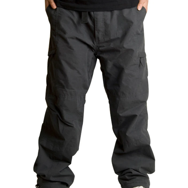 Мужские свободные Fit Twill непринужденный стильный Открытый спорт упругие талии