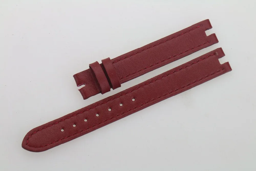 Isunzun женщин ремешки для Tissot 1853 T084 Пастель T084.210 натуральная кожа высокое качество