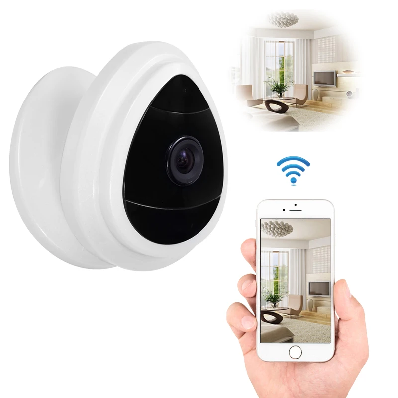 itTiot Fast shipping Home Indoor Mini WIFI ip Camera Wireless Baby/Elderly/Pet Care 720P P2P Baby Monitor Security CCTV | Безопасность и