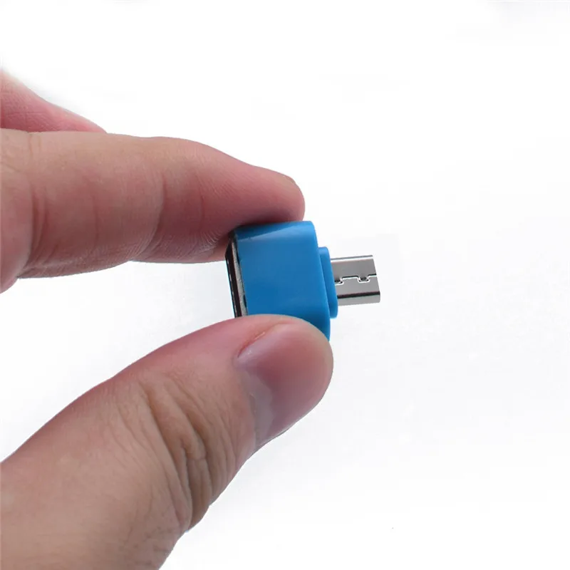 Цветной мини OTG кабель CatXaa USB адаптер Micro к конвертер для планшетного ПК Android Samsung