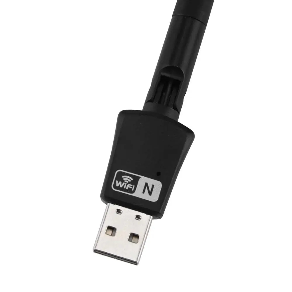 Беспроводной usb ресивер Elisona 150 Мбит/с с антенной 5 дБ CD диск для Windows 7 8 10 XP