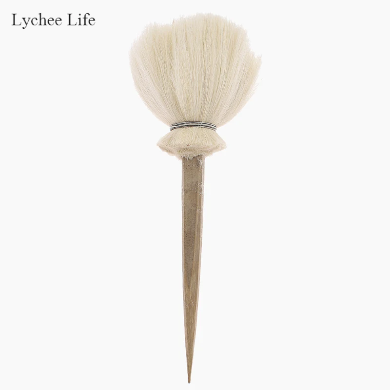 Lychee Life большая чистящая головка деревянная щетка для керамики глины лепки