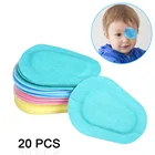 20 шт. цветные патчи для глаз при амблиопии, Детские патчи для тренировки, Орто-оптические корректирующие тени для век, маска для век, детские дышащие клейкие повязки