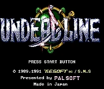Undead линия 16 бит MD карточная игра с коробку для Sega MegaDrive игровая консоль системы|box