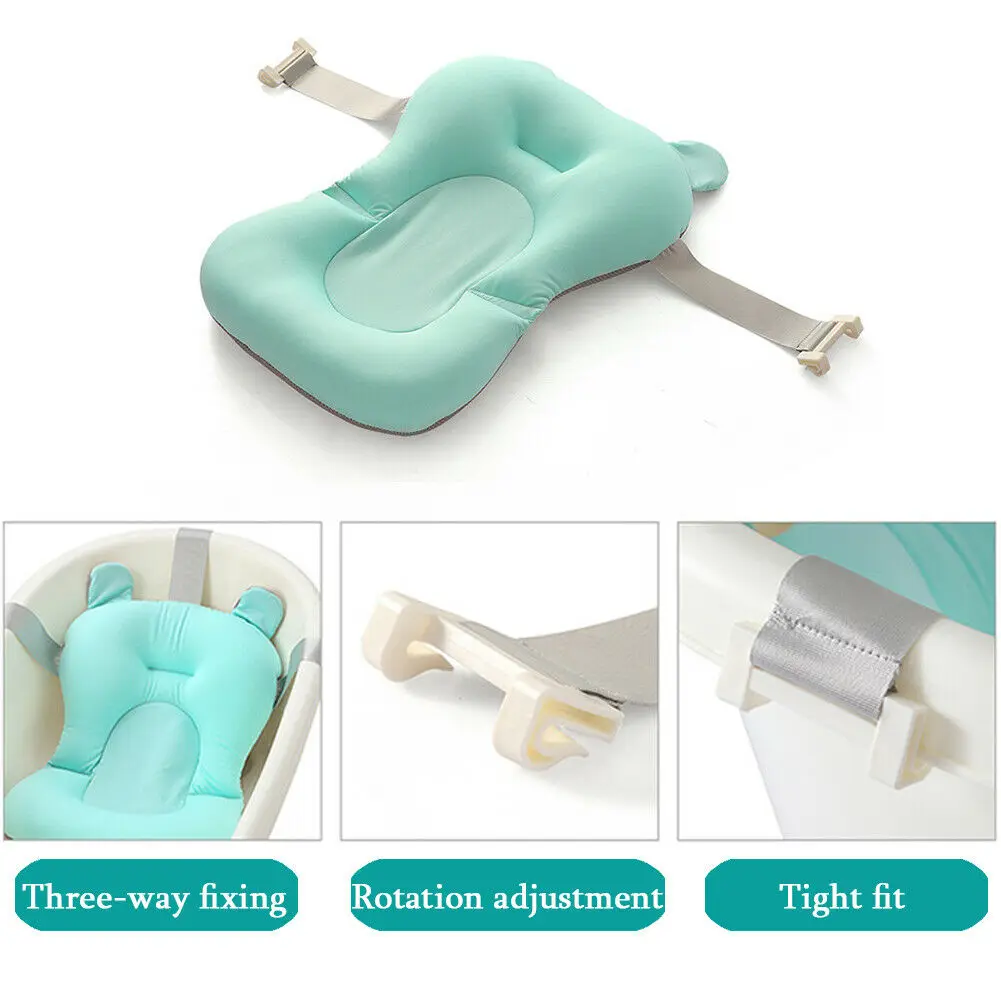 Детское безопасное сиденье для ванны переносная воздушная подушка детского душа