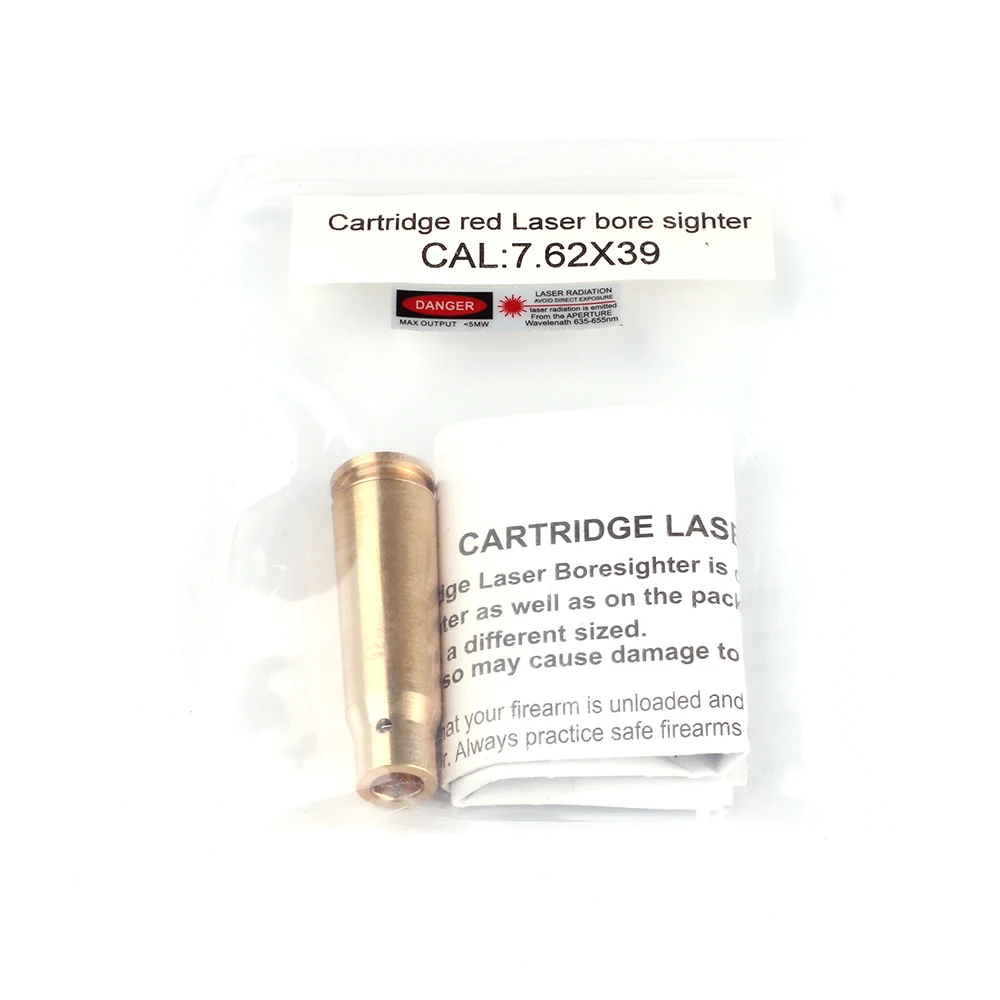 Ohhunt Охота Boresighter Cal 7 62X39 картридж лазерный прицел Диаметр Colimador Красный для съемки