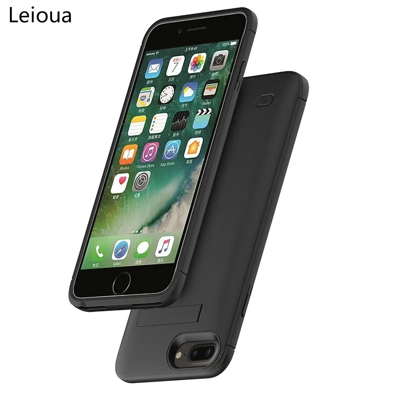 Leioua 6200 мАч популярный аккумулятор зарядное устройство чехол для Iphone X Xr Xs Max