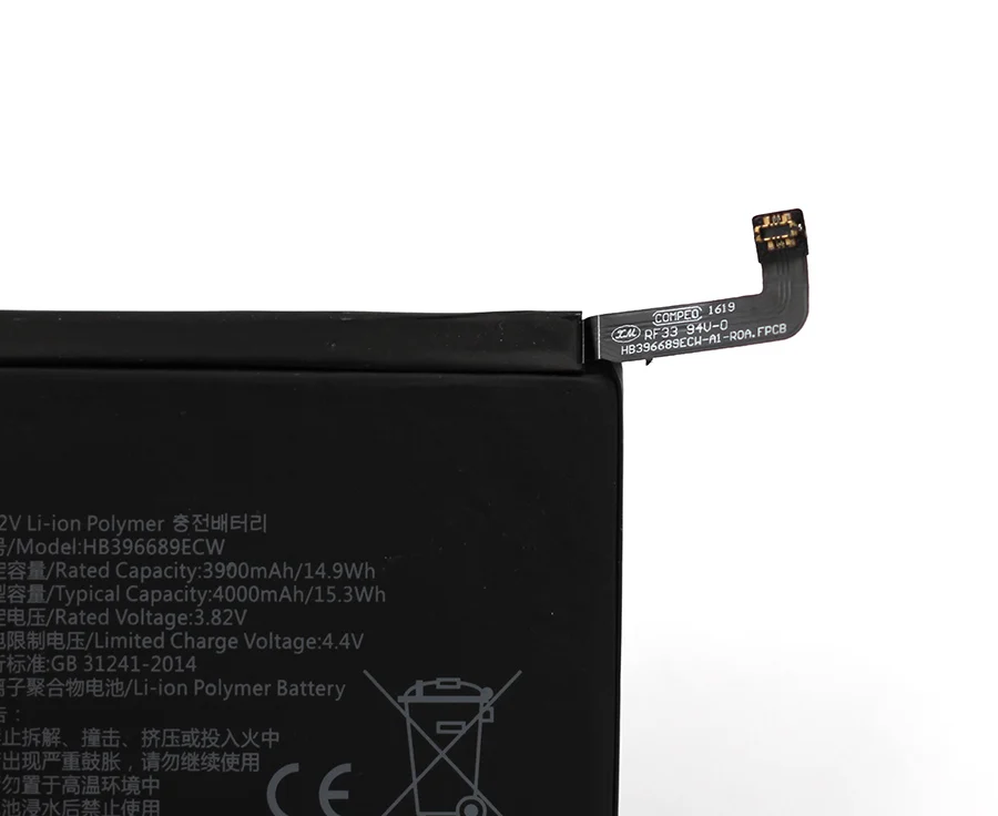 ApexWay 2 шт./лот HB396689ECW 3900 мАч аккумулятор для телефона Huawei Mate 9 TRT L53 AL00 TL10A Y7 Prime 2017 LX1 LX2