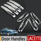 Хромированные автомобильные дверные ручки, чехлы для Chevrolet Lacetti Optra Daewoo Nubira Suzuki Forenza Holden Viva стикер, внешний стиль