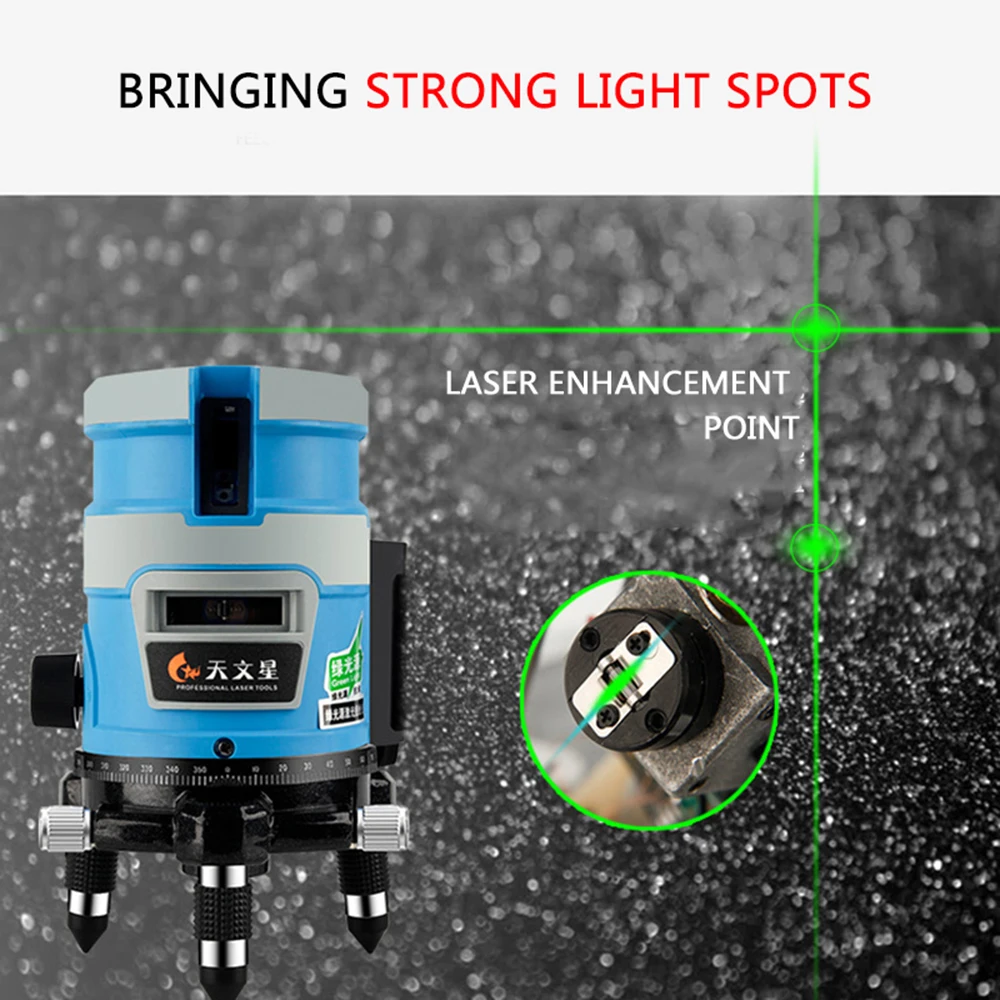 Лазерный уровень 3D нивелир уровень лазерный 360 5 лазер green laser level строительный инструмент лазарный уровень строительные инструменты самонивелирующийся лазерный-уровень-360 невилир лазеры оптический Лазер