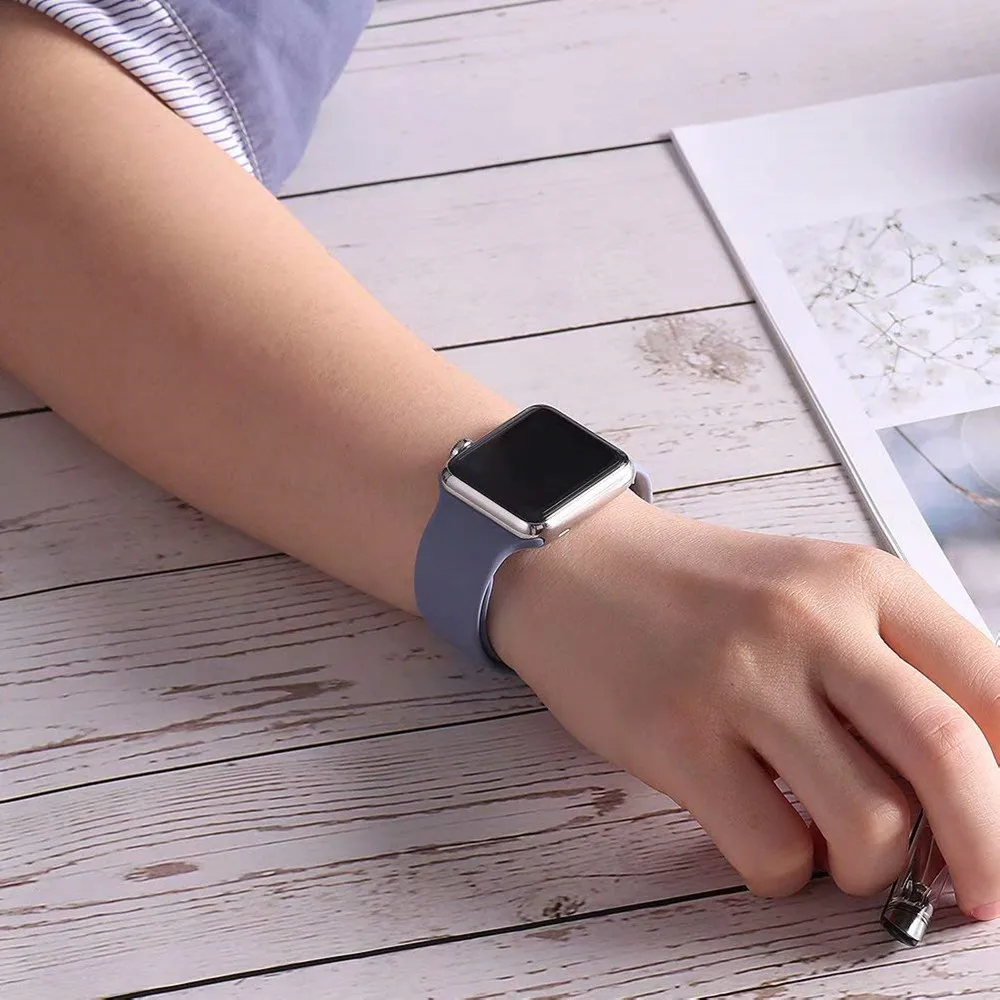 Ремешок correa pulseira для iwatch 42 мм 38 наручный браслет ремешок Apple watch 4 3 band 44 40