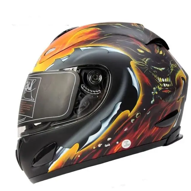 Dot мотоциклетный шлем с полным лицом Capacete Casque | Автомобили и мотоциклы