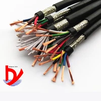 wire and cable 20awg 0 5mm2 multi core shielded cable rvvp 2345678101214162024 anti interference control line signal