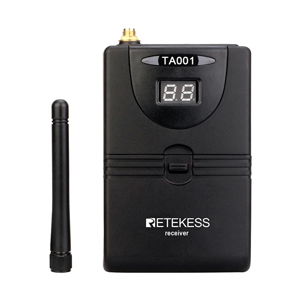 RETEKESS TA001 2,4G цифровой беспроводной сценический аудио в ухо монитор система 1 передатчик+ 1 приемник для группы певица сценическое представление