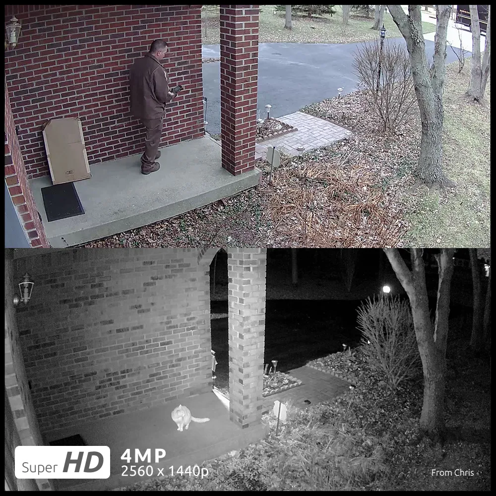 Reolink IP Камера Wi Fi 2.4 г/5 г 4MP Безопасности HD Видеонаблюдение SD Карты Пуля Уличная