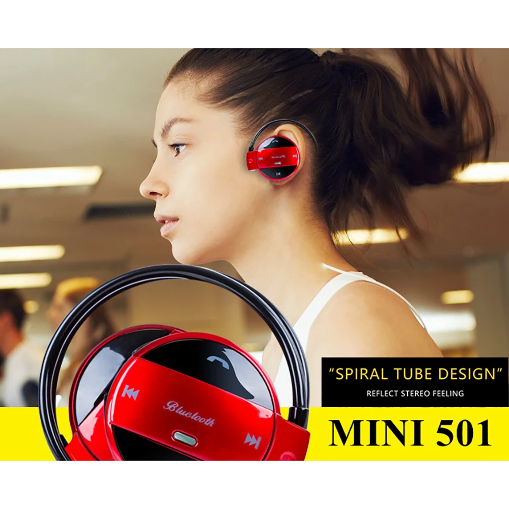 Мини 501 стерео беспроводные наушники Bluetooth высокое definitio звук с TF слот для карты