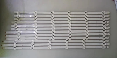 

1 set=12 Pieces LC550DUN LED strip 55"ROW2.1 Rev 0.1 R1 Type 6916L-1329A 6916L-1330A 6916L-1331A 6916L-1332A,used parts