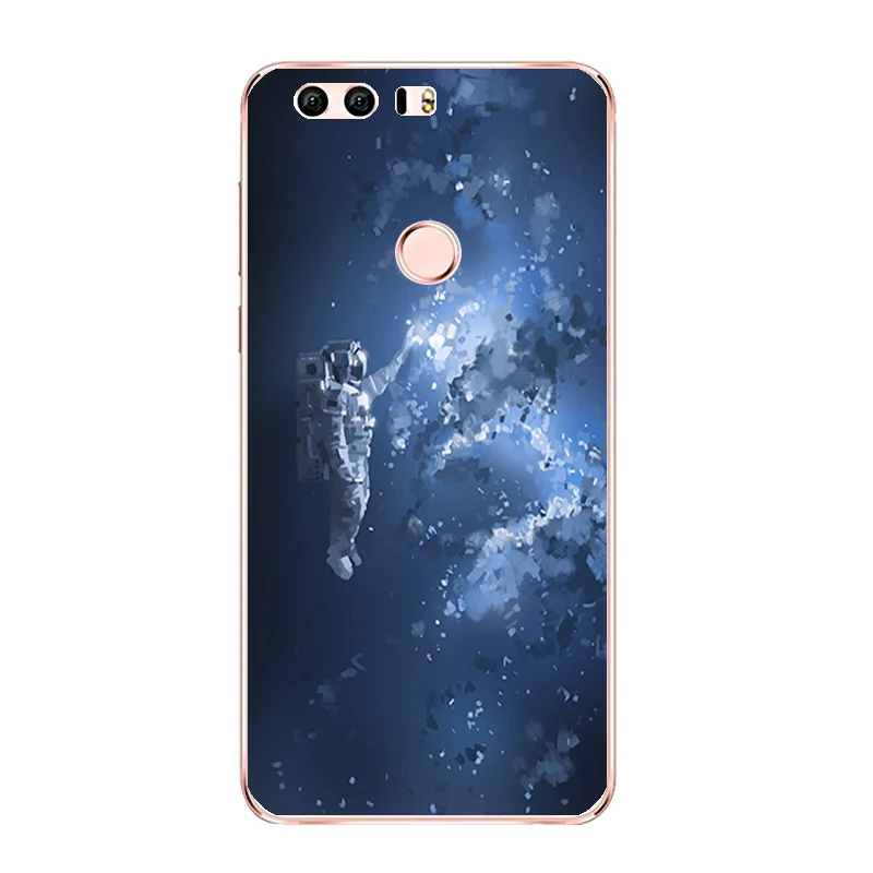 DIY для Huawei Honor 8 чехол телефона P9 P10 Lite/G9 оболочка 5 2 дюйма 7/7i Coque Мягкий ТПУ с принтом