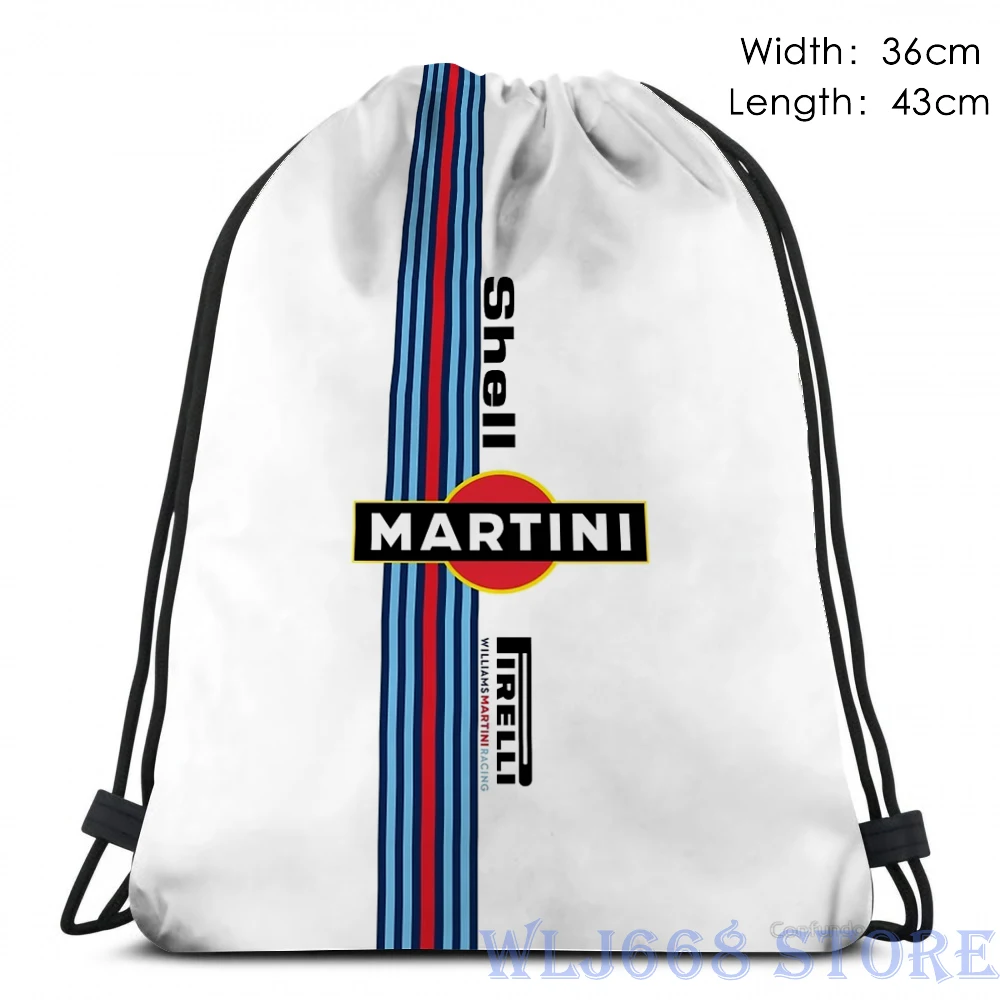 Наплечные сумки с забавным графическим принтом женский рюкзак для Martini Racing (2) на