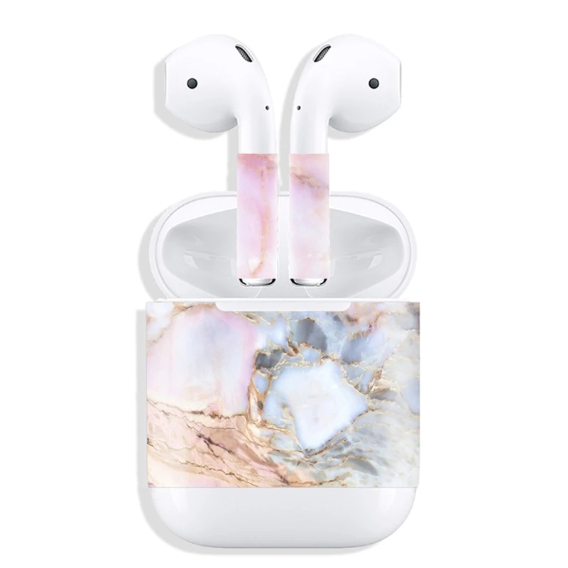 Новый релиз защитная виниловая наклейка наушники для Apple AirPods шкуры съемная