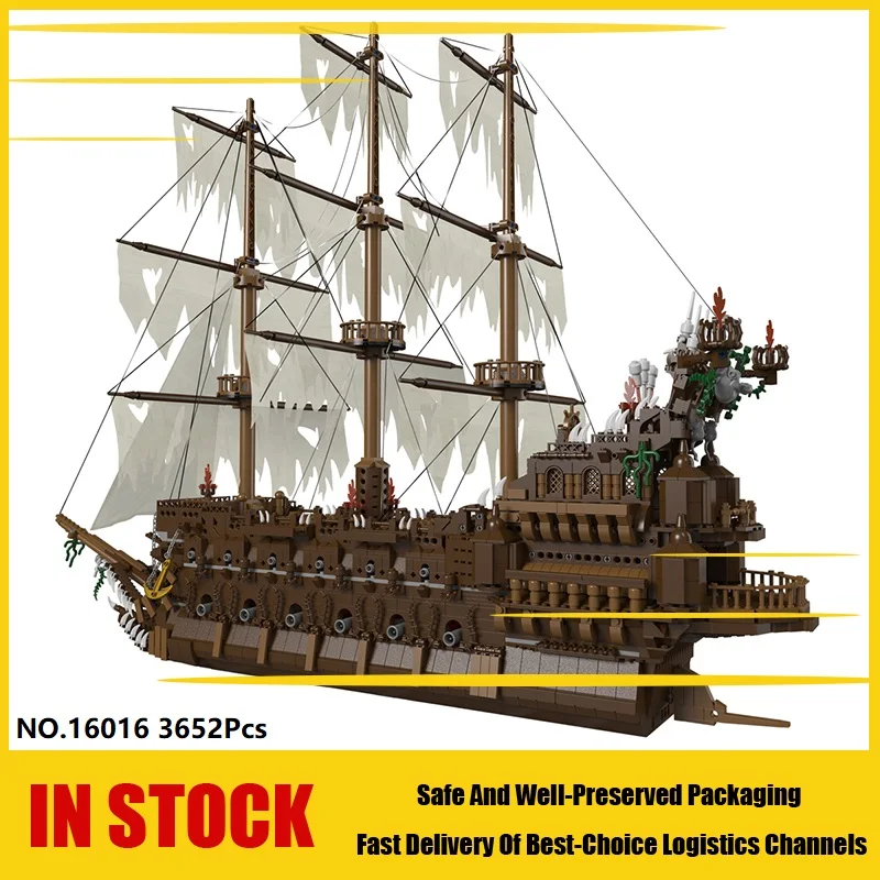 16016 3652 шт. фильмы серии MOC летающие голландские строительные блоки Развивающие