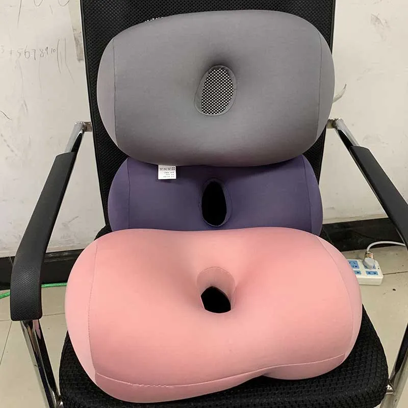 Подушка в форме капсулы для спины Coccyx ортопедическая ажурная подушка дивана