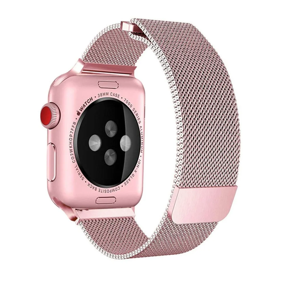 Миланская петля для Apple Watch series 4 44 мм/40 мм ремешок Iwatch 3 2 1 42 38 браслет из