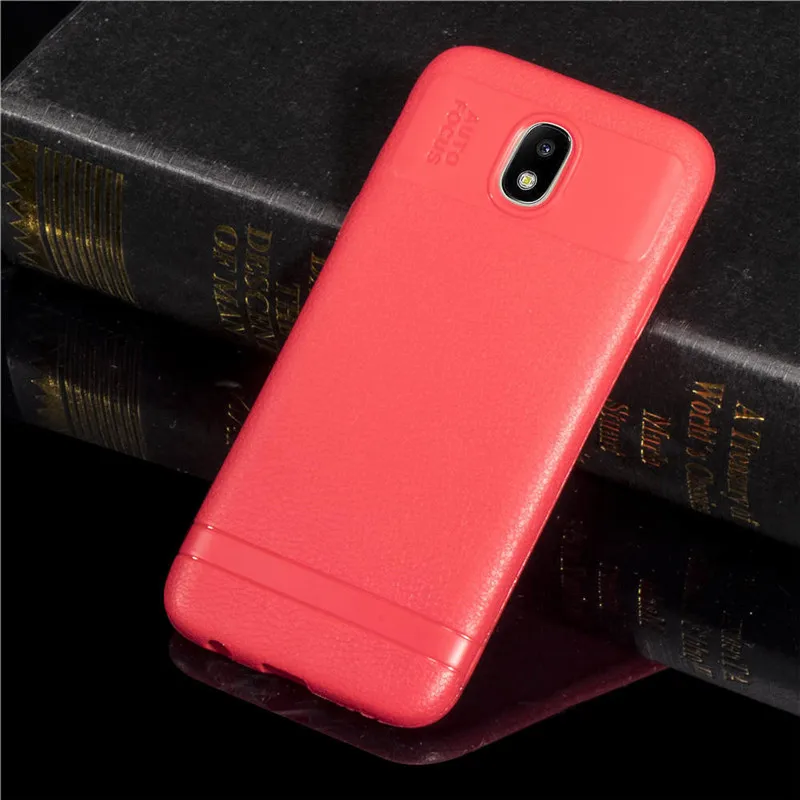 YOKIRIN Litchi Leather Case For Samsung Galaxy S7 Edge S8 S9 Plus S9+ J3(J330) J5(J530) EU Silicon Soft TPU Back Cover Fundas |