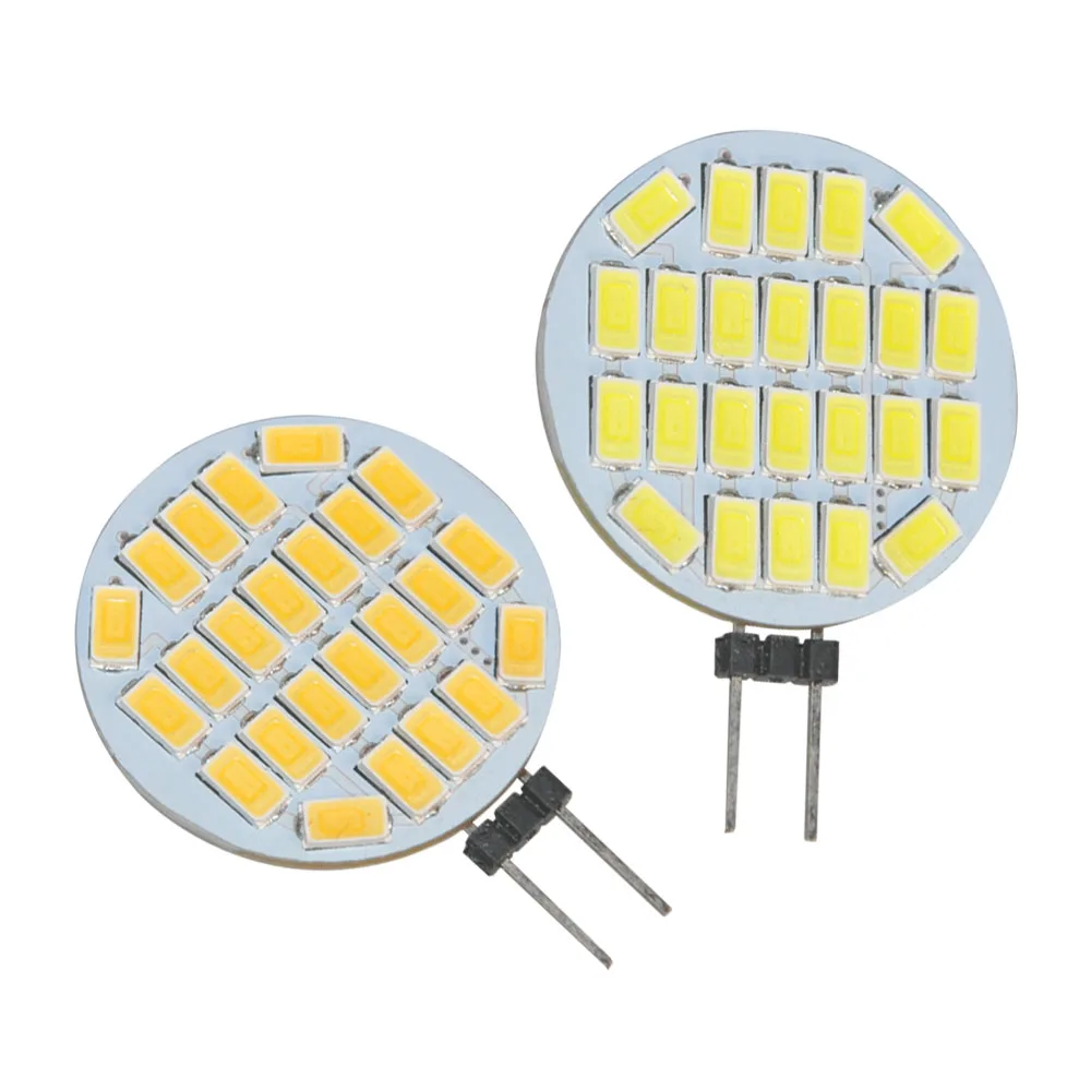JYL 10 шт. 360lm G4 Светодиодная лампа 3 Вт 5730 24 SMD чистый белый теплый домашний Точечный