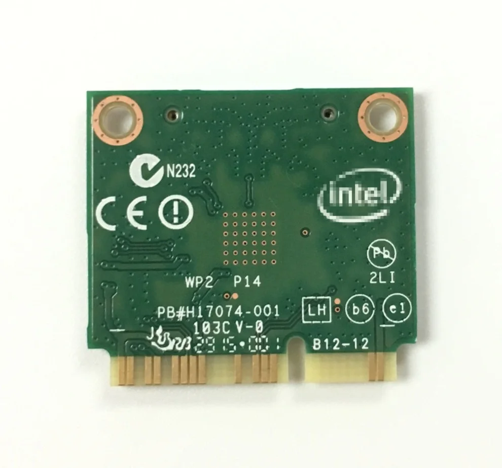Двухдиапазонная Беспроводная intel-N 7260 7260HMW 7260AN 300 Мбит/с + Bluetooth 4 0 мини-PCI-e