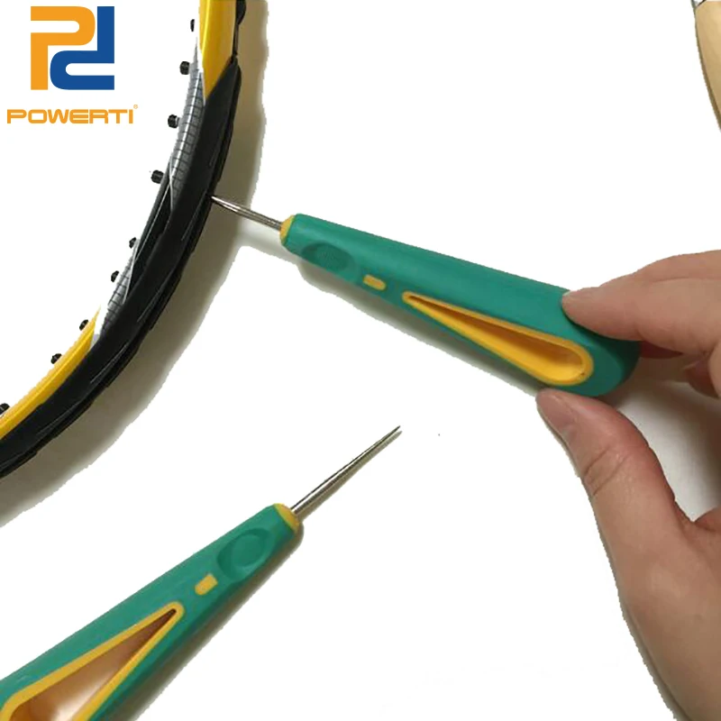 POWERTI 2 шт./лот инструменты для теннисных накладок мини Шило стальной наконечник