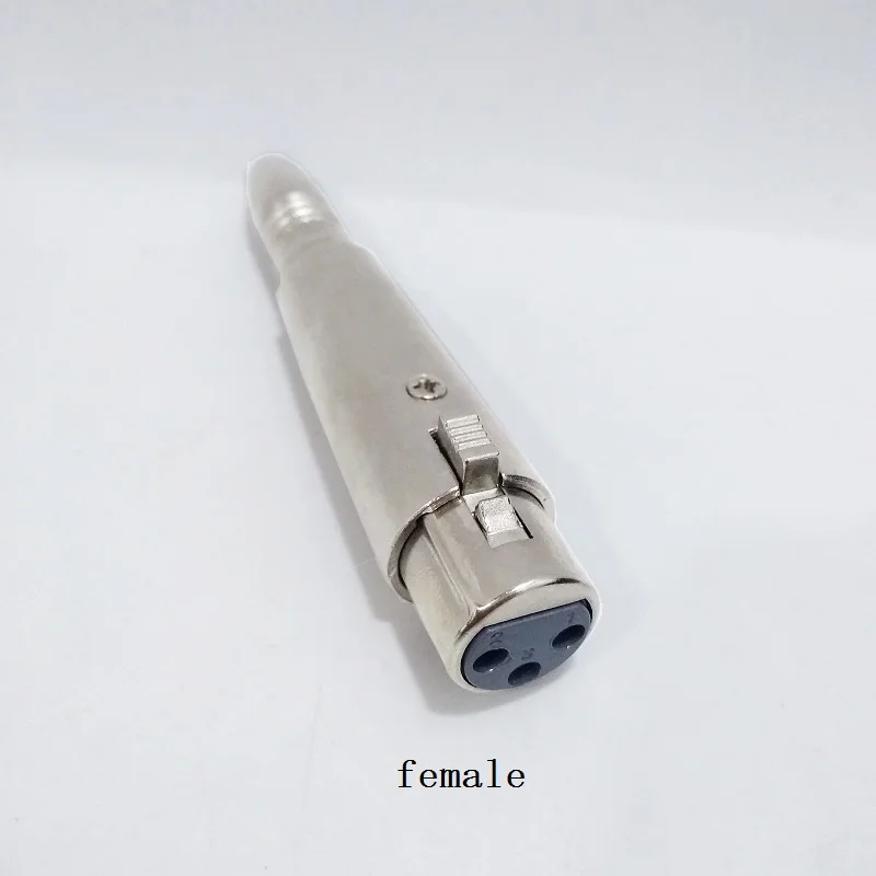6 5 мм гнездо XLR 3Pin папа и Женский аудио адаптер вилка 35 к многофункциональной